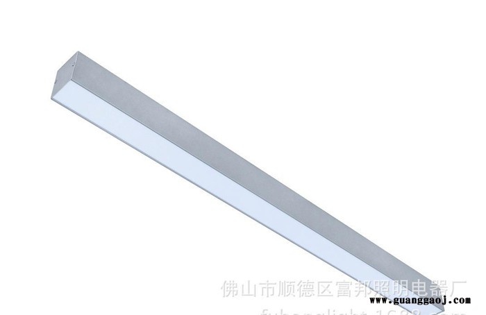 铝合金办公照明吊线灯 支架1x28w 批量销售 LED吊灯图3