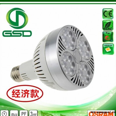 新款白色28W LED PAR30照明灯具 能够搭配不同支架