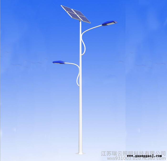 扬州瑞云太阳能路灯厂低价销售6米30w40w50W太阳能路灯含支架led户外亮化工程高性价比路灯灯杆太阳路灯厂家低价直销图4