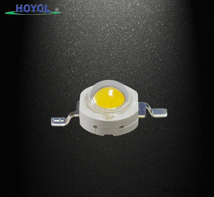 led灯珠直销1W大功率仿流明灯珠110-120lm高显指80金线铜支架