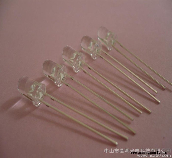 ** F5草帽 LED直插 白光发光二极管/DIP封装 F5草帽灯珠 铜支架 颜色可选图2