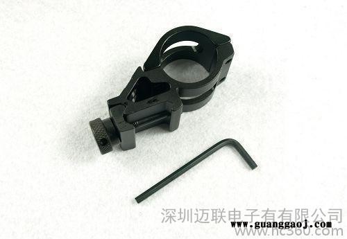 LED强光手电筒用1035 铝合金夹子 手电筒配件手电支架自行车装备灯架车夹图3