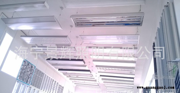 厂家批发高品质LED办公灯吊线灯 双管T5吊线铝材支架灯图3