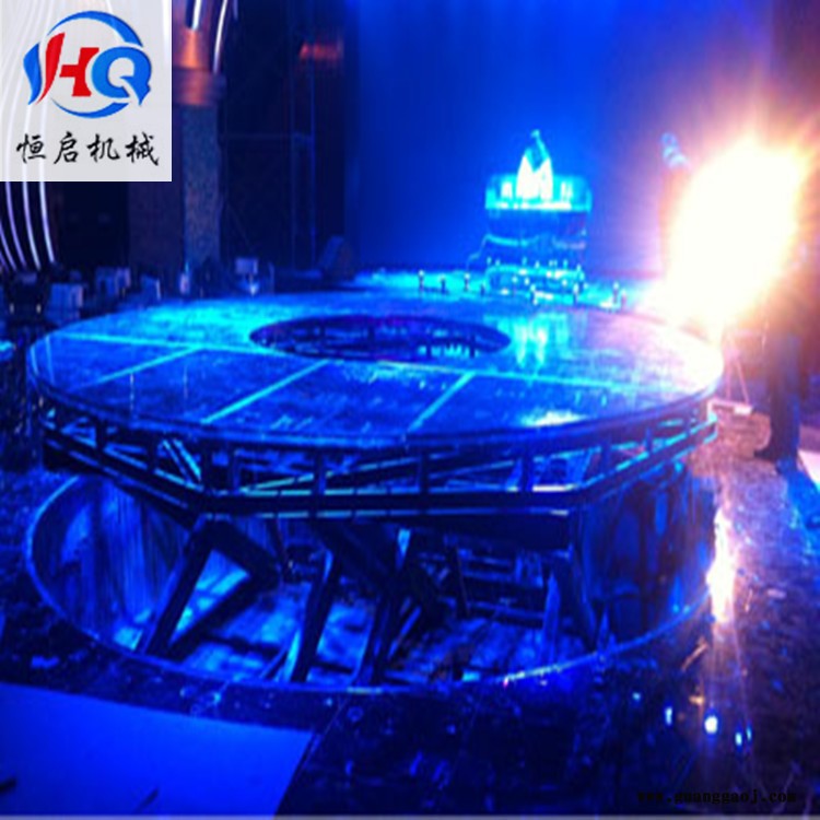 厂家定制酒吧旋转舞台KTV液压升降舞台汽车展台T型台地颤弹簧舞台图7