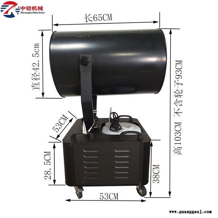 舞台婚庆舞台中铠ZK-1500舞台雪花机图2