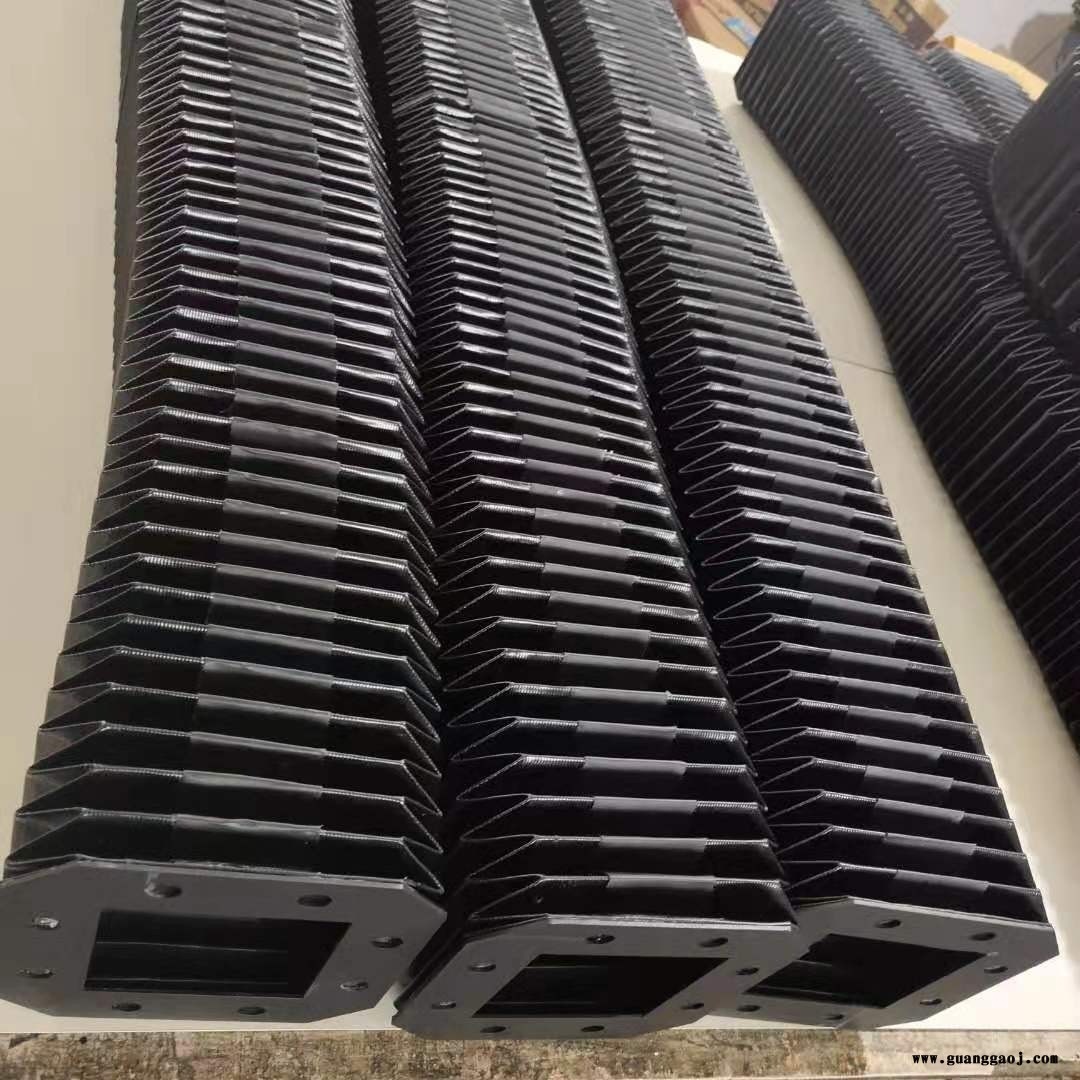 正美定制伸缩式丝杆防护罩 舞台升降机方形风琴防护罩数控机床导轨防护罩