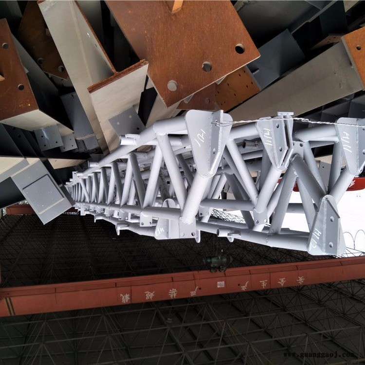 江苏七子建设Q235管桁架加工  管桁架价格 管桁架工程 徐州管桁架