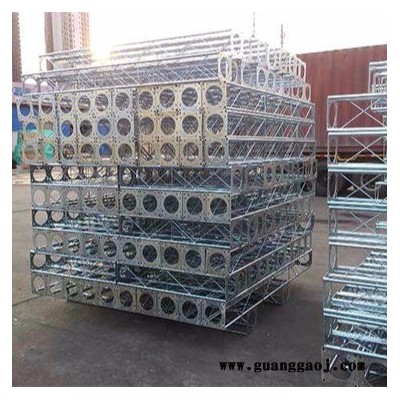 桁架厂家生产各种规格镀锌桁架 铝合金桁架 方管桁架 圆管桁架 弹簧头桁架 舞台架 舞台灯光架 河北霸州桁架