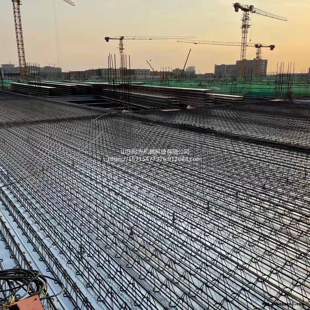 南宁免拆桁架楼承板 山东时光SGHJ-100 来宾免拆桁架楼承板生产线 玉林免拆桁架楼承板 崇左免拆楼承板 钦州免拆桁架图1