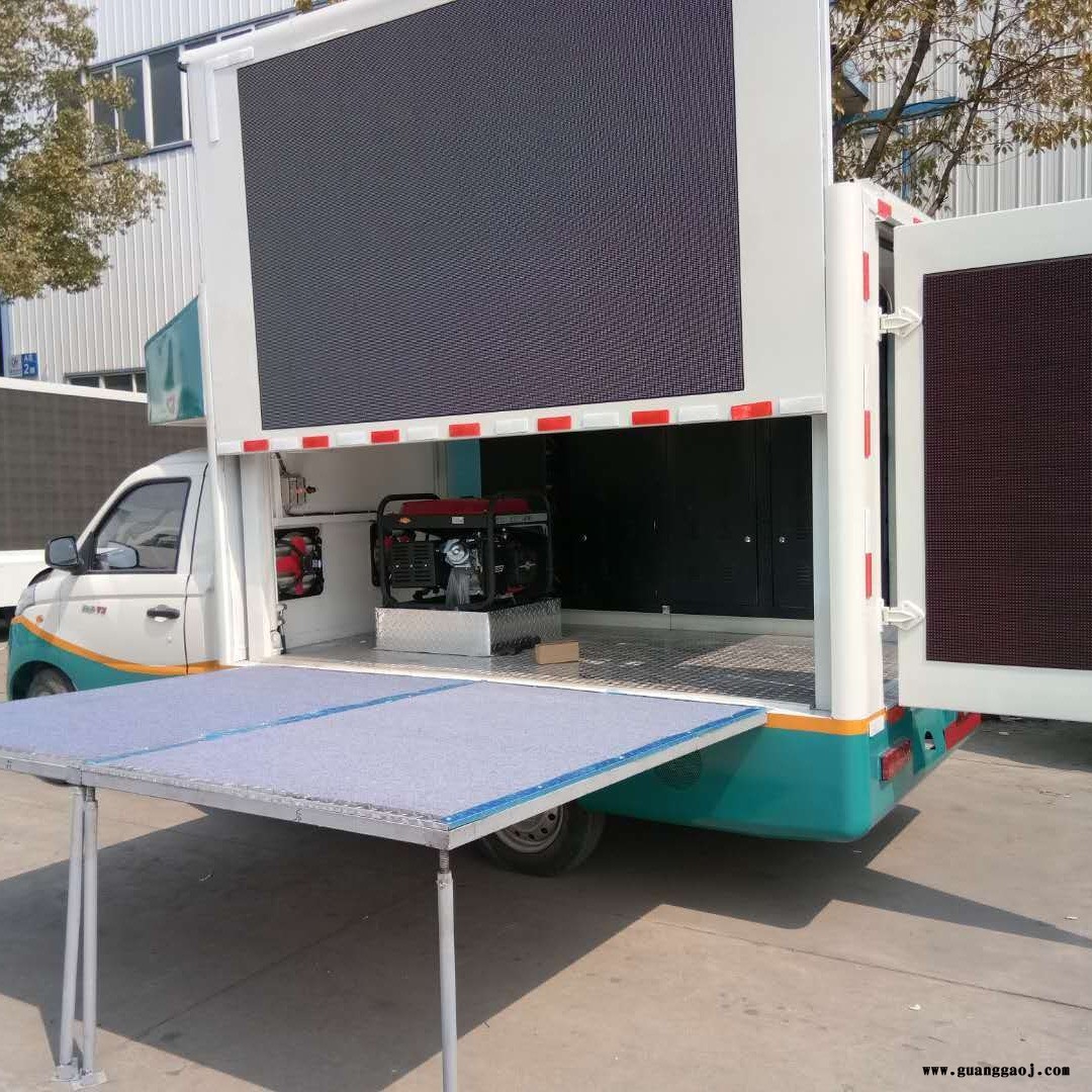 舞台车 小型舞台车 LED舞台宣传车图2
