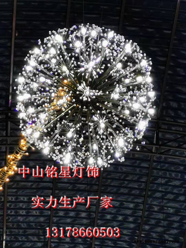 厂家定制婚庆蒲公英精灵路引灯舞台路引创意婚礼路引落地灯具新款 铭星厂家直供 节省25percent采购成本 量大从优图6