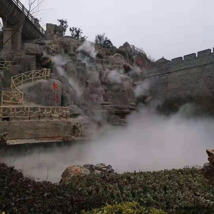 无锡舞台人造雾 假山景观造雾 绿森高压造雾设备货源充足