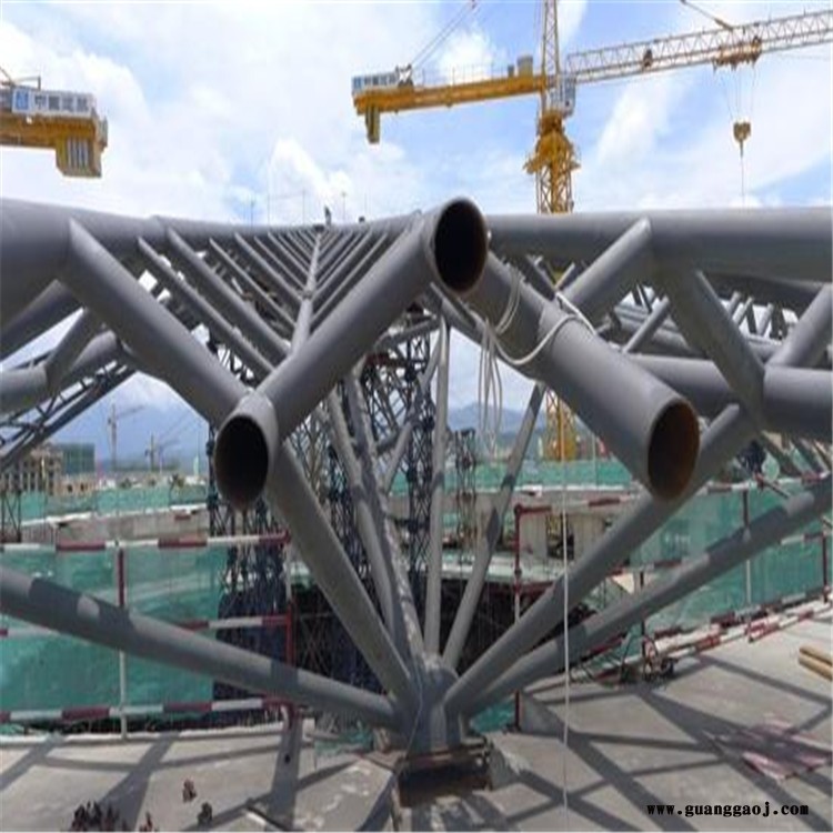 沧州管桁架厂家 体育场圆管桁架 管桁架加工定制图2