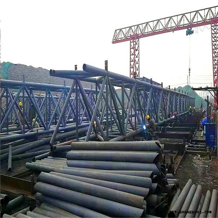 河北沧州 体育场管桁架 桥梁管桁架 建合方管管桁架图2