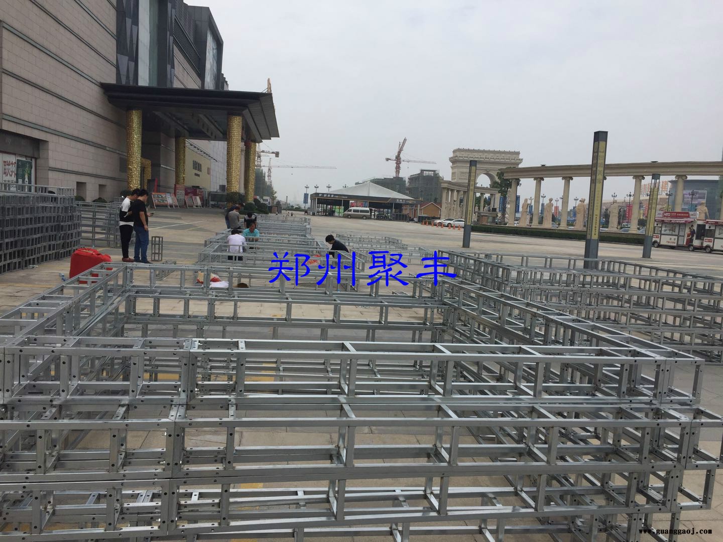 钢铁桁架，灯光架，背景架，方管桁架图3