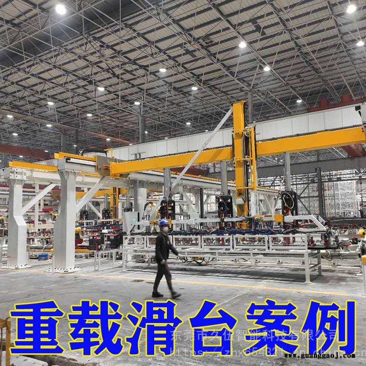 生产线上下料模组 码垛装车桁架机械手 直线模组 桁架机械手 龙门机械手 机器人行走轴轨道图2