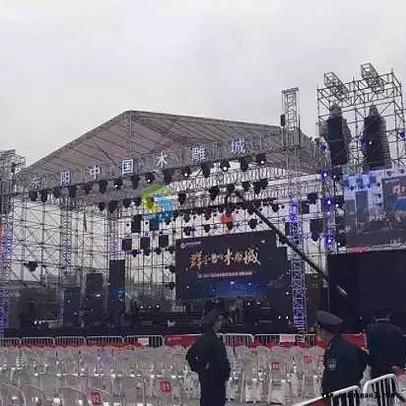 桁架舞台厂家直销雷亚架舞台郑州桁架搭建演出灯光架背景雷亚架LW1911图1