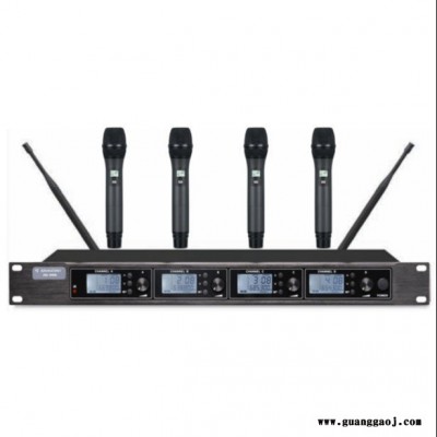 SOUNDZONE/声州 JSU-9406 手持式无线麦克风 一拖二无线话筒 会议主持 舞台表演