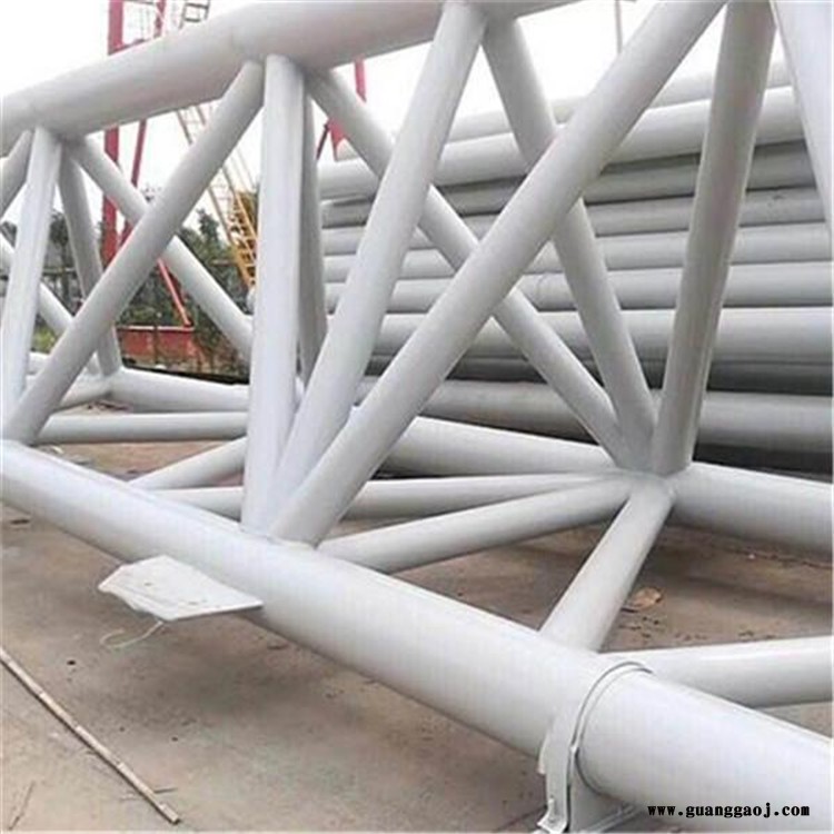 建合 沧州煤棚管桁架 镀锌方管管桁架 加工定制图2