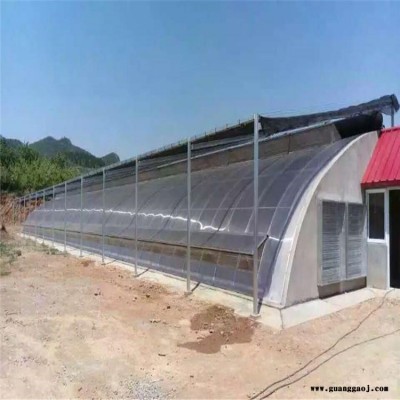 江西智能大棚建设 江门钢筋桁架大棚 玻璃板温室造价 旭航温室8
