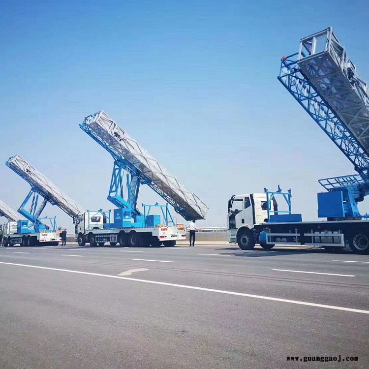 宇通桥梁检测车 桥检车桁架平台伸展桥下作业 18米桁架式桥梁检测作业车图2