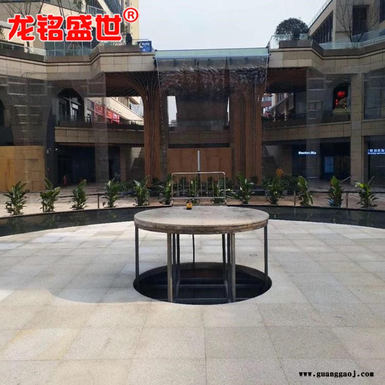 源头厂家定制 小型旋转舞台 电动液压舞台升降机 汽车旋转展示台图2
