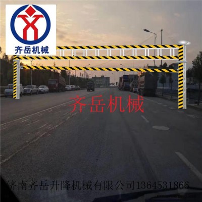加工定制限高架 镀锌管桁架 直销QYGX207高速龙门架 质量保证 齐岳 可升降限高架