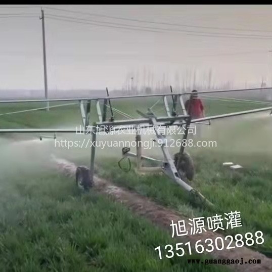 山东旭源 农用灌溉工具桁架  喷灌设备旋转桁架 不锈钢框架 白钢桁架 多喷头