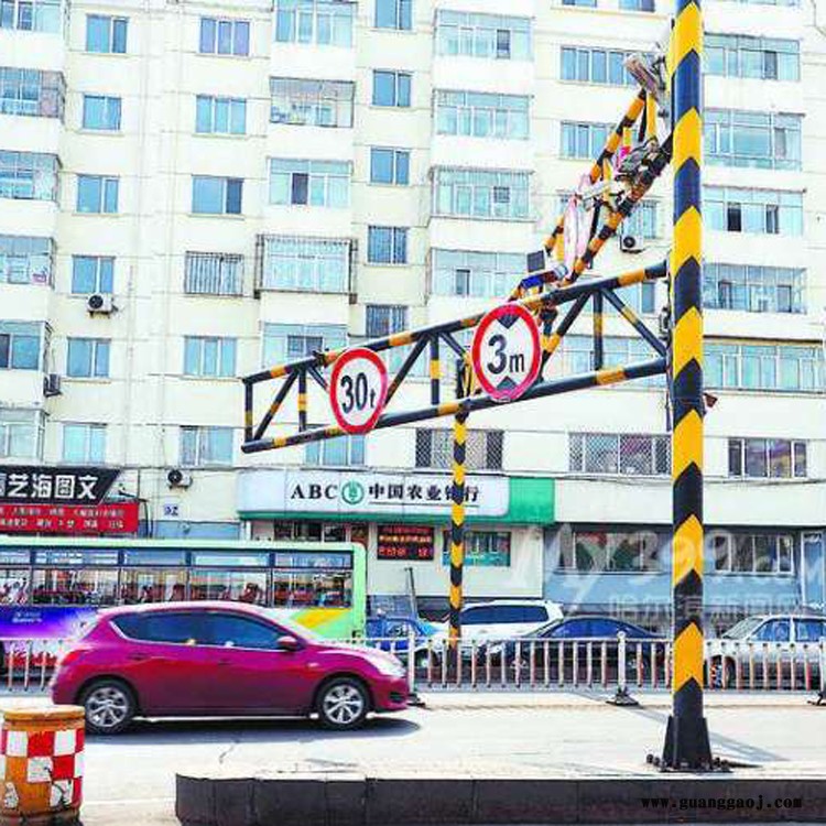 高速公路龙门架 路宽交通 管桁架厂家 道路限高架 龙门架图2