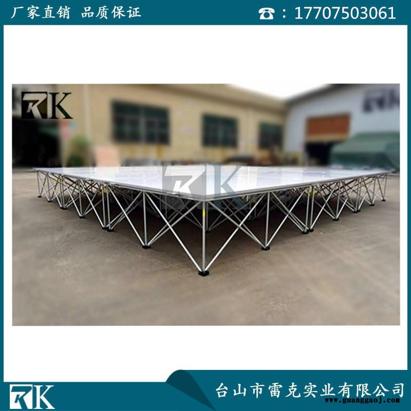 RK高光泽纯白便携式智能舞台 聪明舞台图2