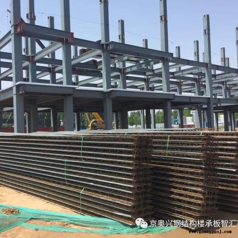 叠合板加工厂/专业生产PC桁架/钢筋桁架楼承板生产厂家图1
