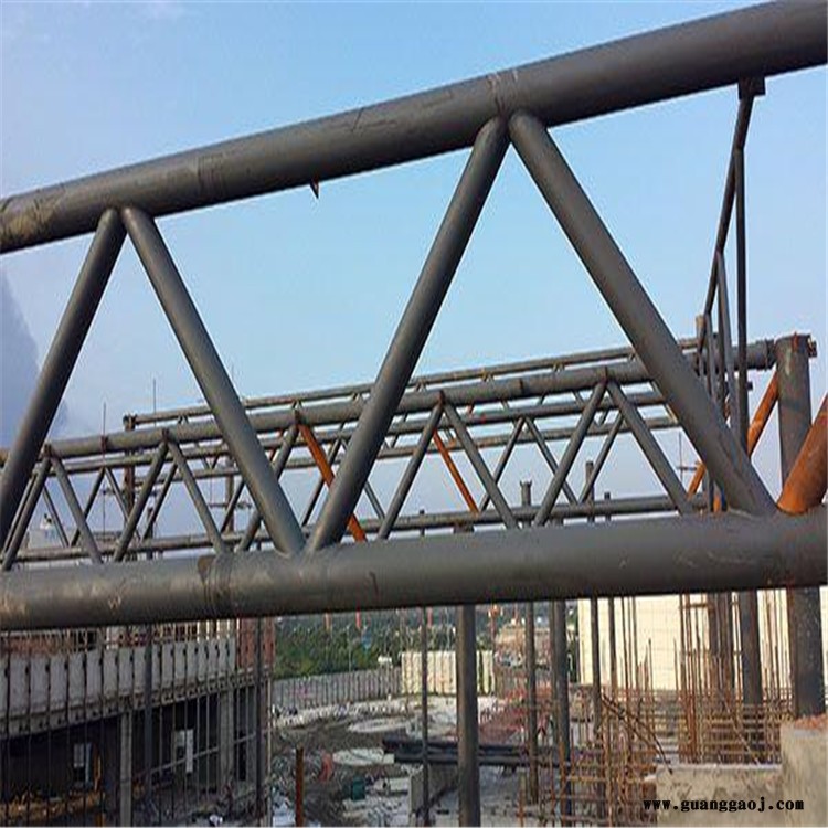 河北车站候车厅管桁架钢管 管桁网架定制加工厂 建合图2