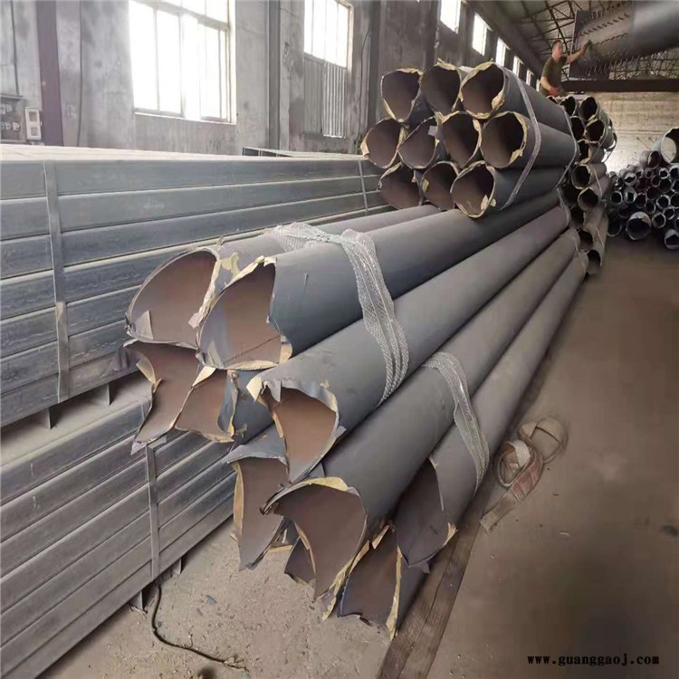 河北镀锌管桁架造型加工厂家 钢结构管桁架 建合定制图2