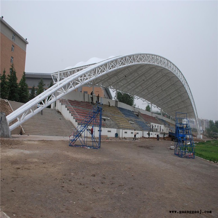 大跨度煤棚管桁架 管桁钢管网架 建合加工图2