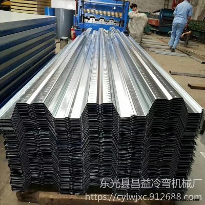 昌益压瓦机 688楼承板压瓦机 钢筋桁架楼层板成型设备 老厂信誉保证