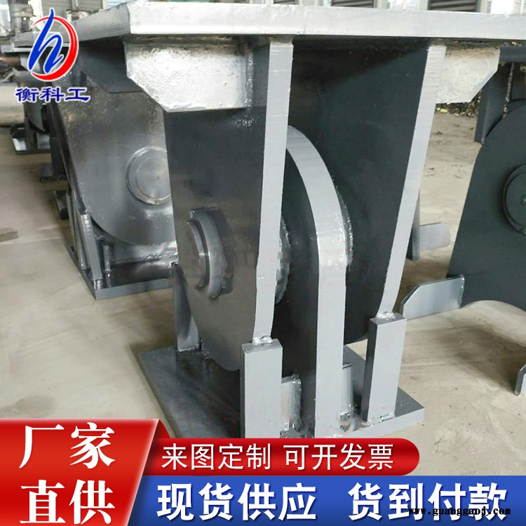 销轴固定铰支座 钢结构球型转铰底座 网桁架辊轴导轨滑动钢铰支座图2