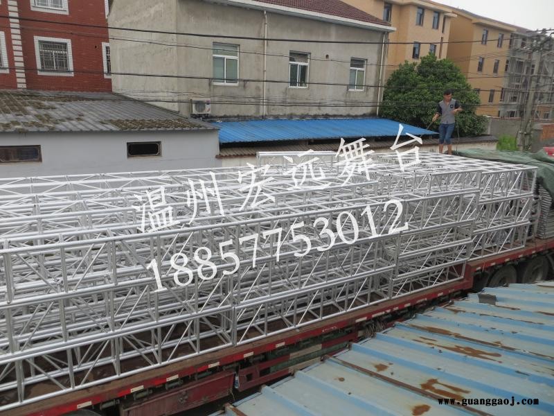 酒吧装修灯光架铝合金truss架 圆形三角形多边形造型桁架酒吧架子 酒店装修用灯光架图5