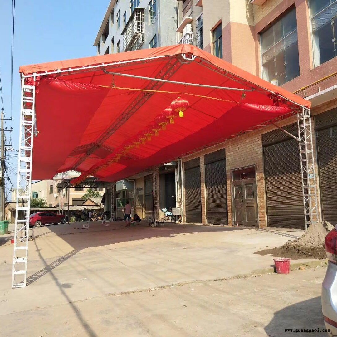 湖南长沙桁架厂20小铝合金桁架小truss架 舞台背景架 展架 广告架 喷绘架 不生锈广告架 小棚架 夜宵棚 小型灯光架图8
