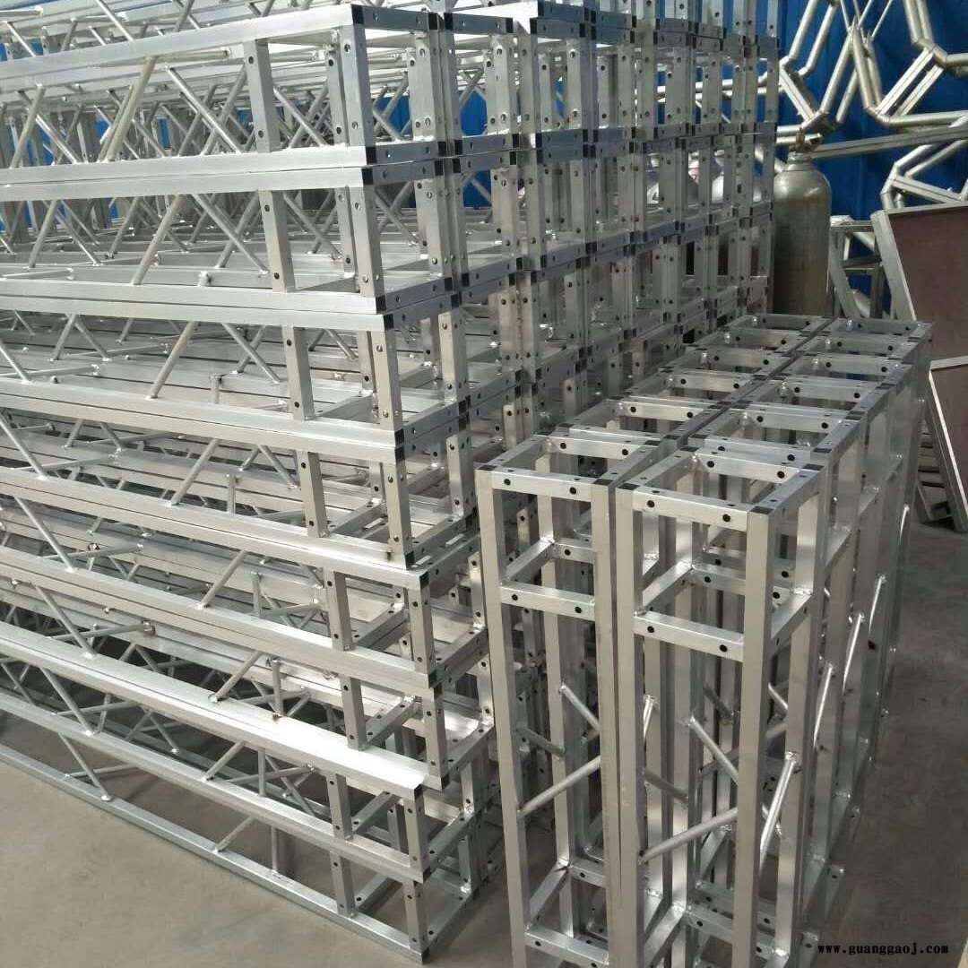 湖南长沙桁架厂20小铝合金桁架小truss架 舞台背景架 展架 广告架 喷绘架 不生锈广告架 小棚架 夜宵棚 小型灯光架图9
