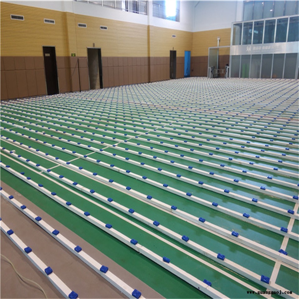 凯洁地板 五角枫舞台实木地板施工 河北乒乓球木地板 雨城舞台木地板图3