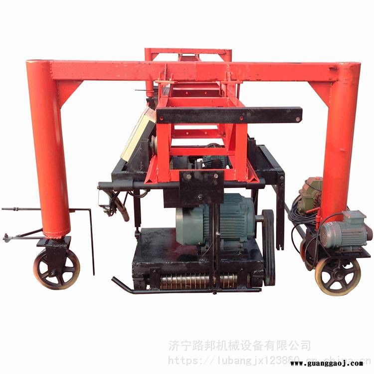 路邦机械 桁架悬轨式刻纹机厂家 大型路面刻纹机 桁架刻纹拉毛机图3