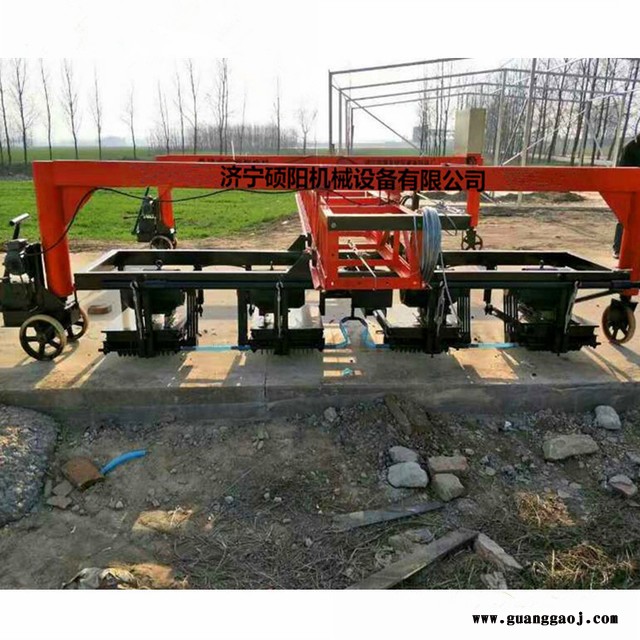 路邦机械 全自动悬轨式水泥路面刻纹机 桁架大型四副刻纹机厂家图2