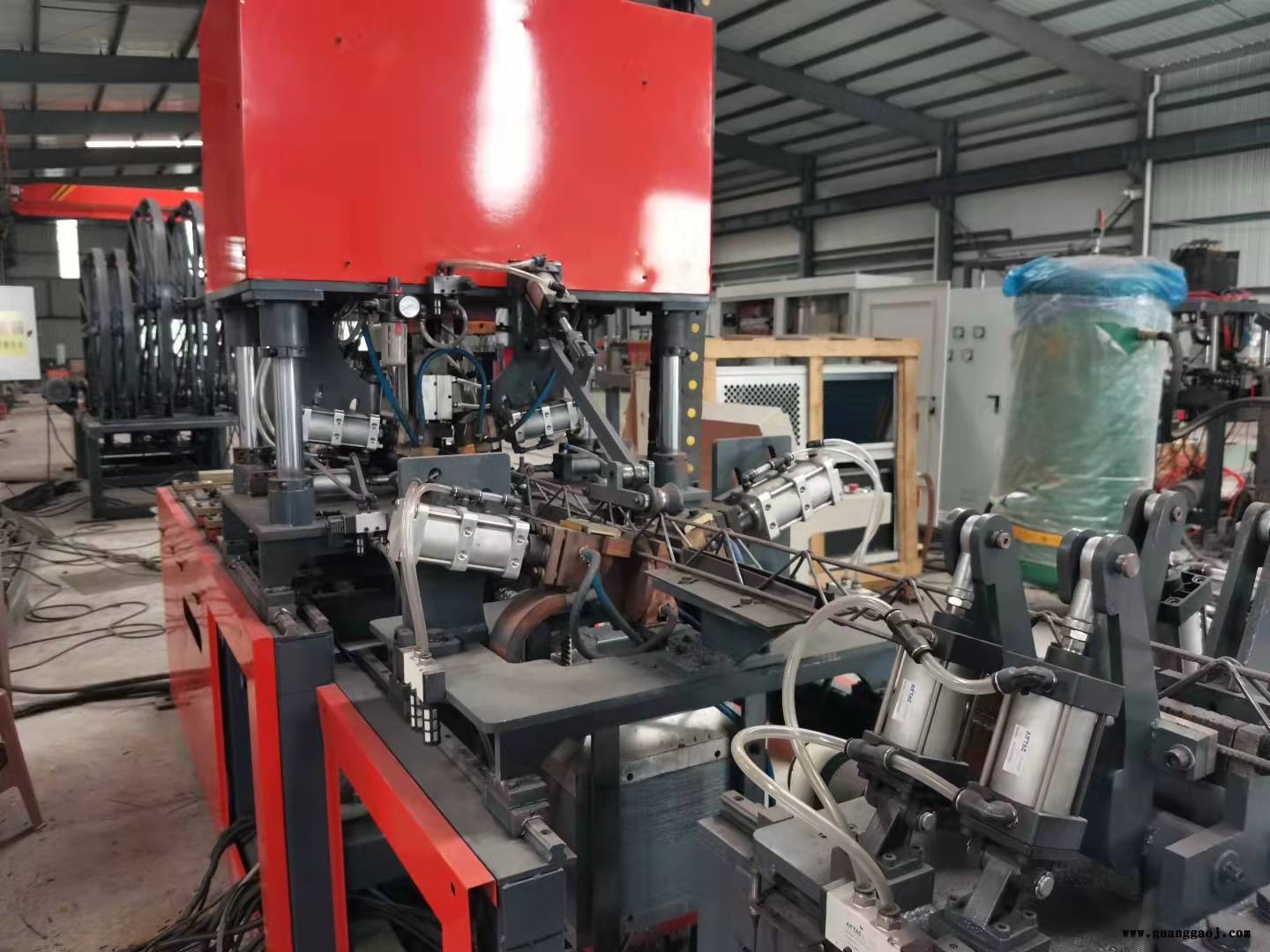 免拆桁架楼承板生产线 山东时光钢筋桁架设备SGHJ-100图2