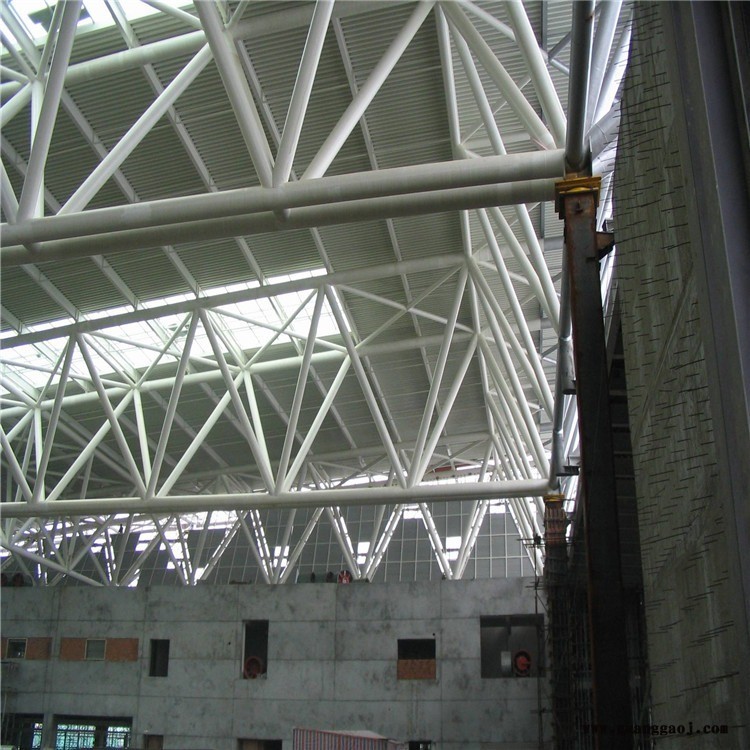 建合专业承接管桁架工程 管桁网架 圆管桁架制作图1