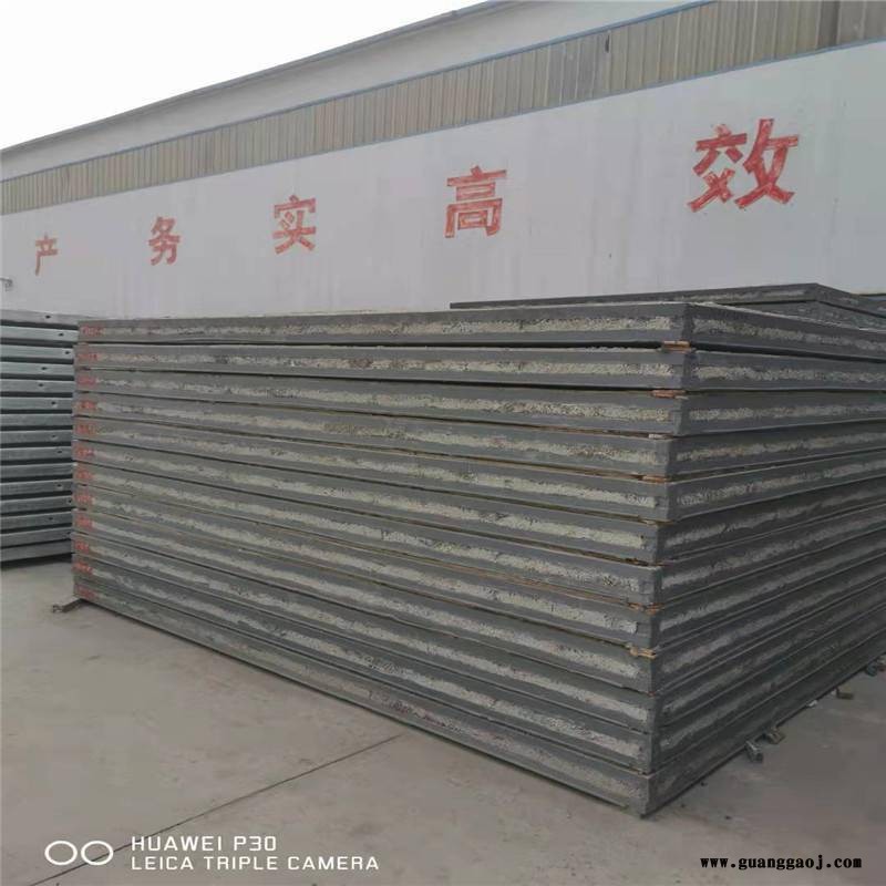 100厚钢桁架轻型复合板轻质隔热保温 宏晟板业 山东钢骨架轻型板图1
