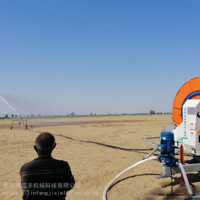 河南蔬菜育苗喷灌设备JP75-300TX雾化效果好桁架型喷灌机