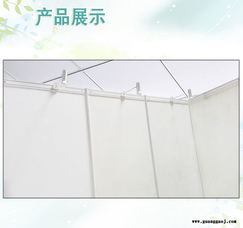 快接式互连展览灯展柜夹子30CM长臂射灯婚庆桁架射灯背景签字照灯图3