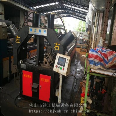 银江机械专业制造钢木龙骨冲孔机、爬架桁架冲孔机、全自动伺服送料机、买冲孔机、认准银江机械