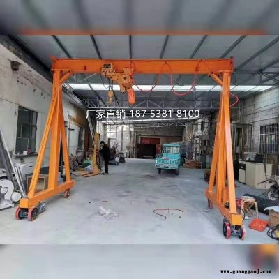 华汇出售MHh5吨8吨10吨门式单梁桁架龙门吊跨度不限 二手单双梁起重机 移动无轨龙门架 无线遥控悬臂吊 二手轨道