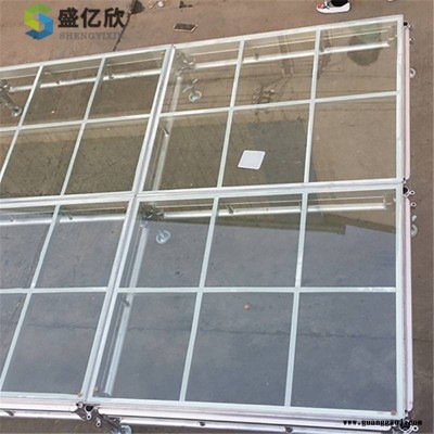 大型玻璃舞台搭建舞台桁架租赁农村婚庆舞台厂家直销XWJ2004